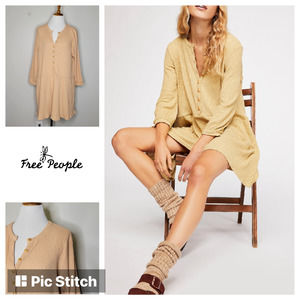 Free People Blossom Button Up Size Medium